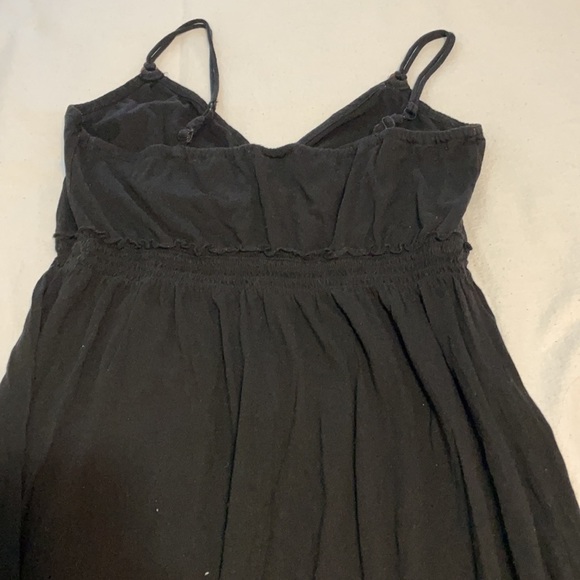 Women’s Maternity Black Maxi Dress, Size Medium - Picture 5 of 6